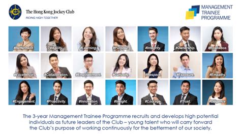 jockey club management trainee